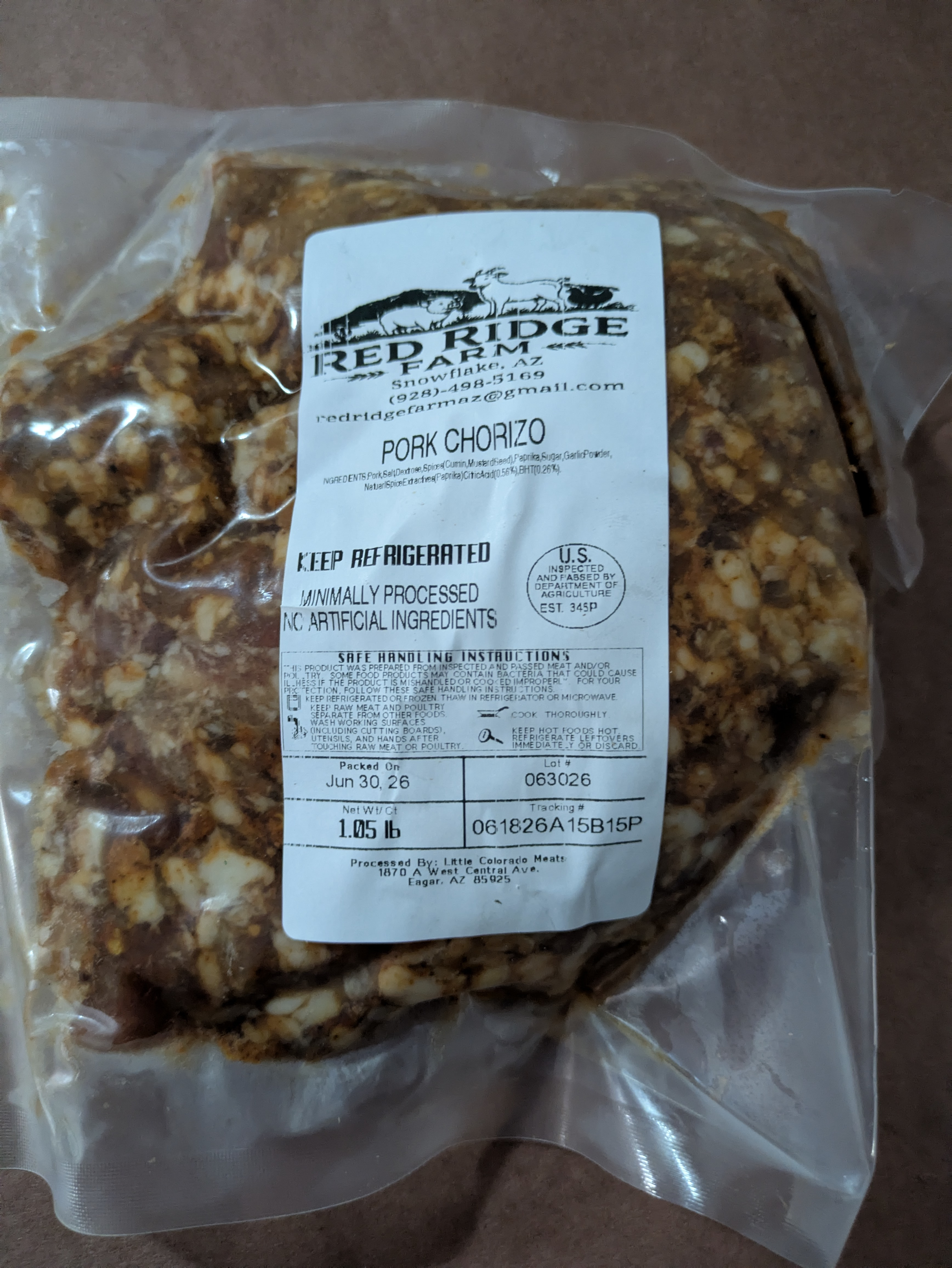 Ground Chorizo